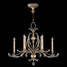  739240ST - Beveled Arcs 44" Oblong Chandelier