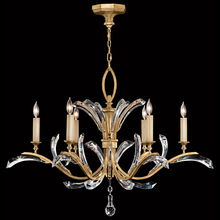  761240ST - Beveled Arcs 42" Round Chandelier