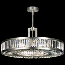  815840ST - Crystal Enchantment 29" Round Pendant